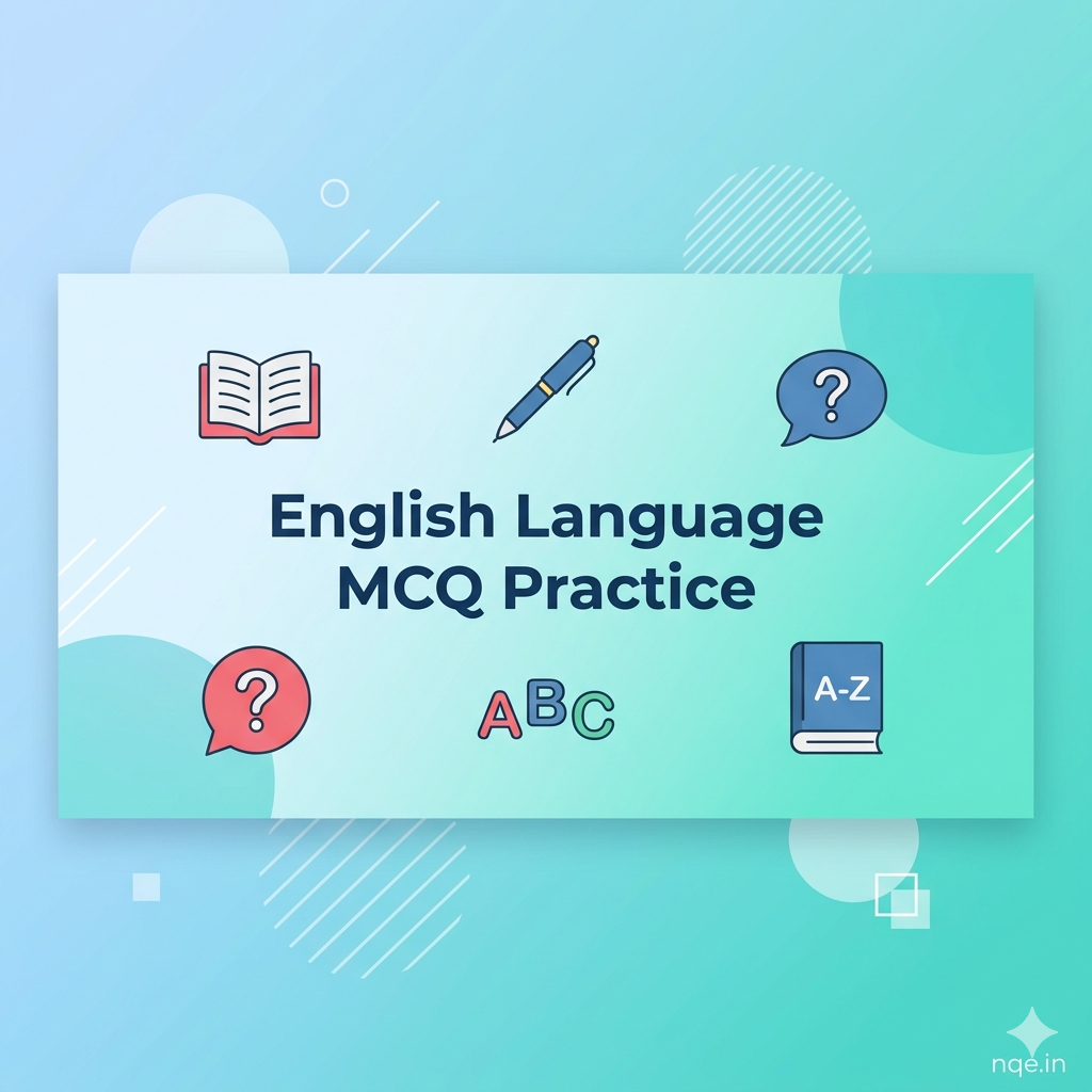 English Language MCQ Practice: Free Online Quizzes