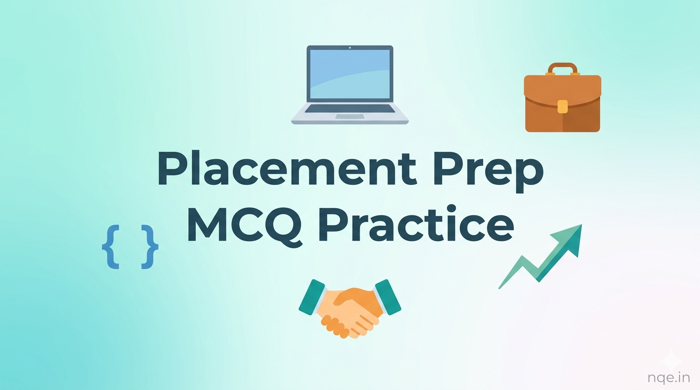 Placement Preparation MCQ Practice: Free Online Quiz