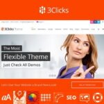 3Clicks | Responsive Multi-Purpose WordPress Theme 3.14