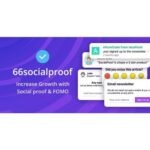 66socialproof – Social Proof & FOMO Widgets Notifications (SAAS)