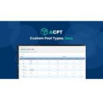 ACPT – Custom post types plugin for WordPress