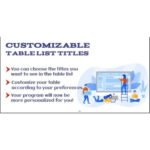 Adjustable Table List Headings For PerfexCRM