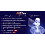 Ai2Pen – AI Writing Assistant and Content Generator (SaaS Platform)