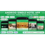 Android Single Hotel Application with Rooms, Gallery, Map & Booking System