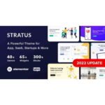 App, SaaS & Software Startup Tech Theme – Stratus