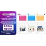 BWD Horizontal Timeline Slider Addon For Elementor