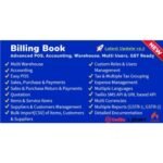 Billing Book -Advanced POS, Inventory, Accounting, Warehouse, Multi Users, GST Ready