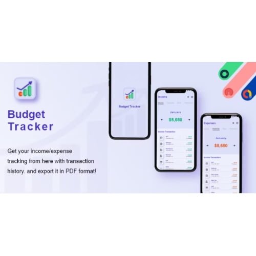 Budget Tracker -Money manager, expense tracker, budget with AdMob Ads