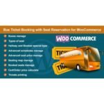 Bus Ticket Booking with Seat Reservation for WooCommerce