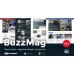 BuzzMag – Viral News WordPress Magazine/Blog Theme