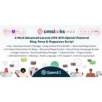 CMSLooks | Laravel CMS With OpenAI Powered Blog, News & Magazines Script