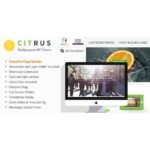 Citrus – One Page WordPress