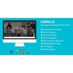 Comilla – Digital Agency One Page WordPress Theme