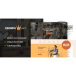 Crown Art | Drawing and Music School WordPress Theme