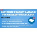 Customize Product Category for WPBakery Page Builder