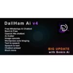 DallHam v3 – Gemini Ai, WhatsApp Chatbot, Avatar Maker SAAS System