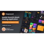 DeepSound IOS- Mobile Sound & Music Sharing Platform Mobile IOS Application