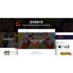 Dvents – Events Management Companies and Agencies WordPress Theme