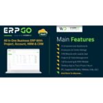 ERPGo SaaS – All In One Business ERP With Project, Account, HRM, CRM & POS