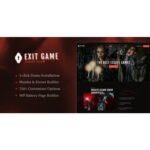 Exit Game | Real-Life Secret Escape Room WordPress Theme