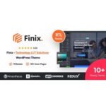 Finix – Technology & IT Solutions WordPress Theme + RTL Ready