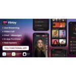 Flirtzy – Live streaming, Video Call, Chat, Host | Android | iOS | Node JS | React JS with Backend
