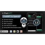 FlutGpt – ChatGPT Flutter Full Application | Art Generator | ADMOB | Subscription Plan