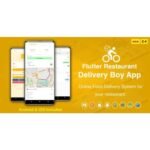 Flutter Restaurant Delivery Boy App for iOS and Android ( 2.4 )