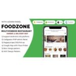 FoodZone Multivendor Mobile Application with PHP Admin+web+driver+owner Flutter 3.x