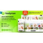 Foodyman – Multi-Restaurant Food and Grocery Ordering and Delivery Marketplace (Web & Customer Apps)