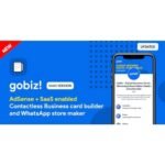 GoBiz – Digital Business Card + WhatsApp Store Maker | SaaS | vCard Builder
