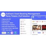 GoEvent – Event Booking Management | Event Planner | Ticket Booking | Flutter Full Solution App