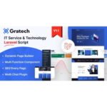 Gratech – IT Service And Technology With Component Page Builder