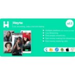 Heyto – Live Streaming (iOS, Android and Web) Paid Video calls and Dating, Payouts with Admin Panel | Full Applications