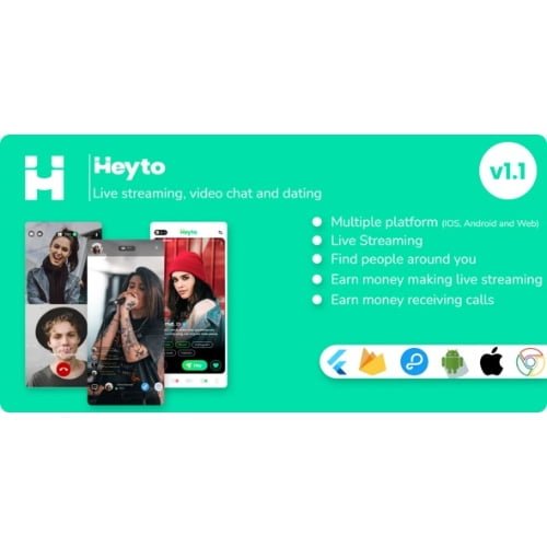 Heyto-Live-Streaming-iOS-Android-and-Web-Paid-Video-calls-Dating-Payouts-with-Admin-Panel-Nulled.jpg Heyto – Live Streaming (iOS, Android and Web) Paid Video calls and Dating, Payouts with Admin Panel | Full Applications - Image 1
