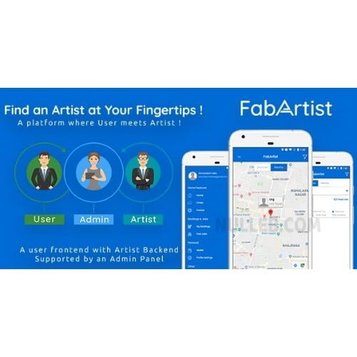 Hire-for-Work-Fab-Artist-Android-2-Apps-Customer-App-Artist-App-Admin-Panel-Freelancer.jpg Hire for Work – Fab Artist Android | 2 Apps | Customer App + Artist App + Admin Panel | Freelancer - Image 1