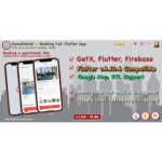 HomeRental – Booking Properties Full Flutter App with Chat | GetX | Web Admin Panel