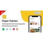 Hyper Games – All in One Game App | AdMob | Unlimited Games | Capacitor Android App