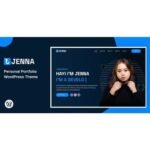 Jenna – Personal Portfolio WordPress Theme