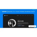 Leven – Resume WordPress Theme