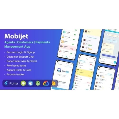 Mobijet-Agents-Customers-Payments-Management-App-Flutter-app-Nulled-1.jpg Mobijet – Agents, Customers & Payments Management App | Android & iOS Flutter app - Image 1