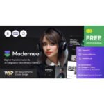 Modernee — AI Integration & Digital Transformation WordPress Theme