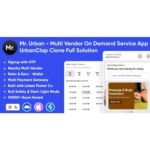Mr. Urban – Multi Vendor On Demand Home Service App | UrbanClap Clone | Android & iOS Full Solution