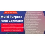 Multi-Purpose Form Generator & docusign (All types of forms) with SaaS