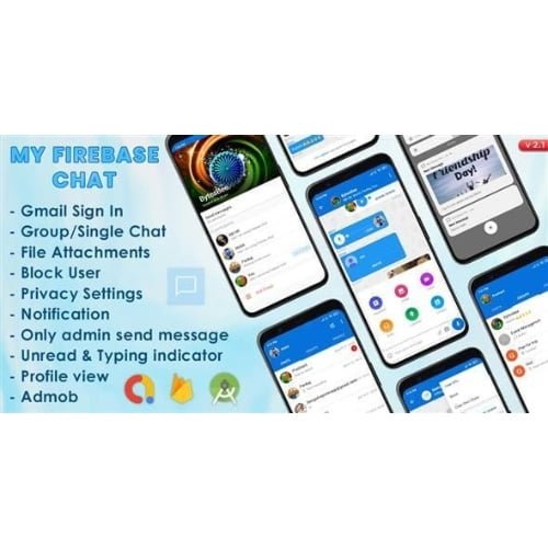 My-Firebase-Chat-Nulled-1.jpg My Firebase Chat (Android 11 Support) - Image 1