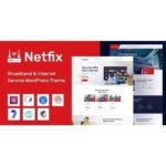 Netfix – Broadband & Internet Services WordPress Theme + RTL