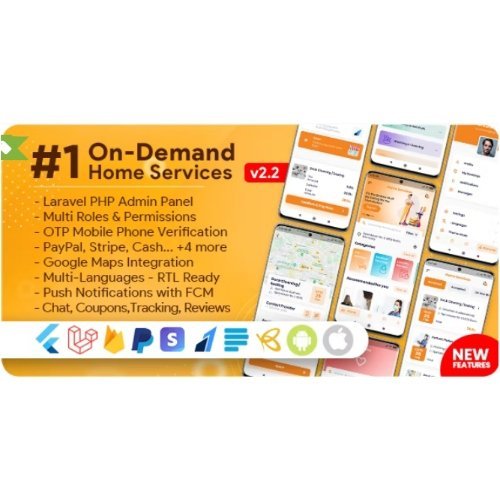 On-Demand-Home-Services-Business-Listing-Handyman-Booking-with-Admin-Panel-Free-Download.jpg On-Demand Home Services, Business Listing, Handyman Booking with Admin Panel - Image 1