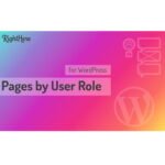 Pages by User Role for WordPress