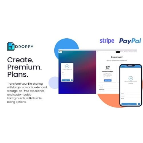 Premium-subscription-Droppy-online-file-transfer-and-sharing.jpg Premium subscription – Droppy online file transfer and sharing - Image 1