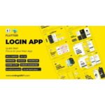Pro Flutter Login App, Frontend, Backend, Firebase – Modern Minimal Flutter App for any Application